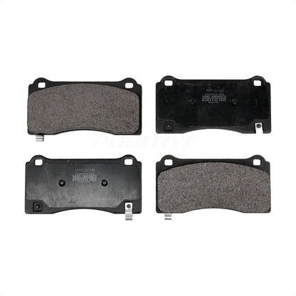 Plaquettes de frein à disque avant semi-métalliques pour Tesla 3 17-23 avec étrier peint en gris