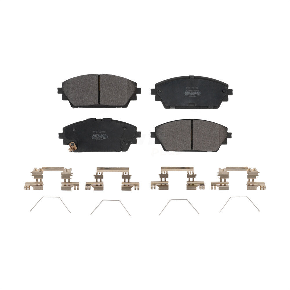 Plaquettes de frein à disque avant semi-métalliques pour Mazda 3 Sport PPF-D2218