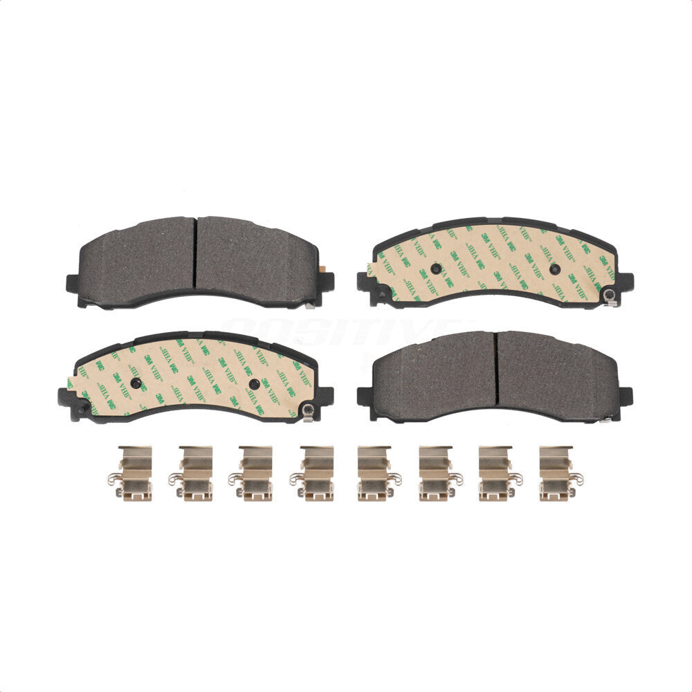 Plaquettes de frein à disque semi-métalliques arrière pour Ram 2500 3500 PPF-D2225