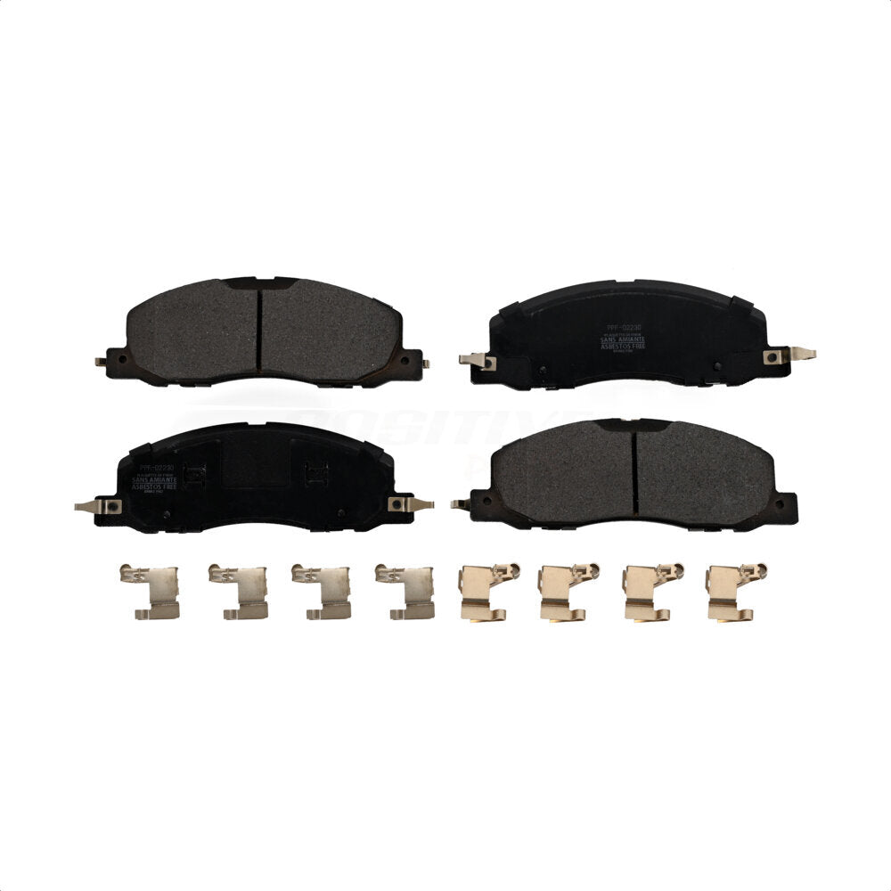 Plaquettes de frein à disque semi-métalliques avant pour Ford Explorer Lincoln Aviator PPF-D2230