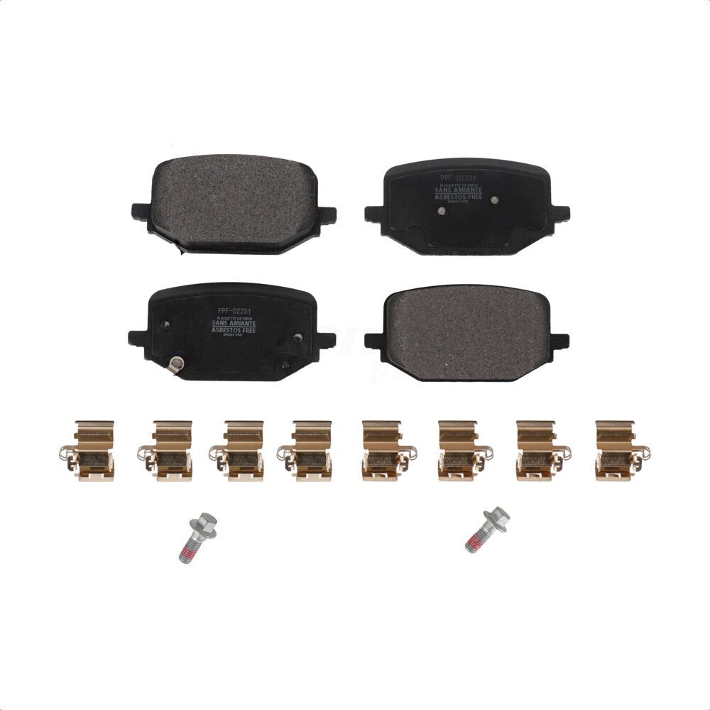 Plaquettes de frein à disque semi-métalliques arrière, pour Ford Explorer Lincoln Aviator Police