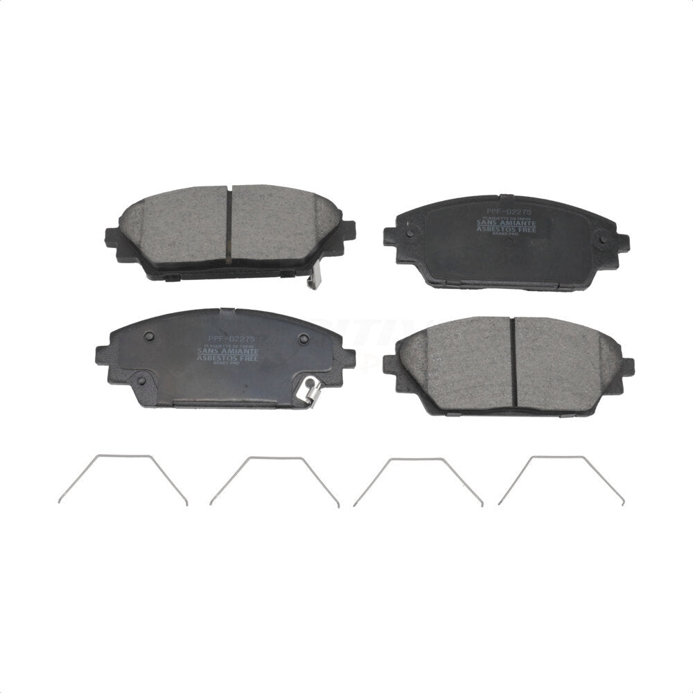 Plaquettes de frein à disque semi-métalliques avant pour Mazda CX-30 2020-2023 PPF-D2275