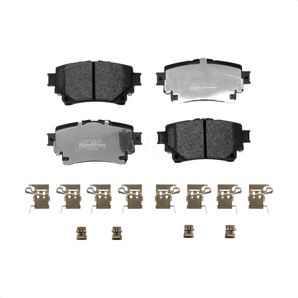 Plaquettes de frein à disque semi-métalliques arrière, pour Toyota Highlander Lexus RAV4 Prime Sienn