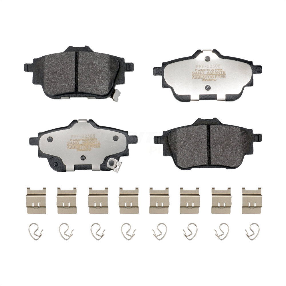 Plaquettes de frein à disque semi-métalliques arrière pour freins arrière Nissan Sentra 2020-2023