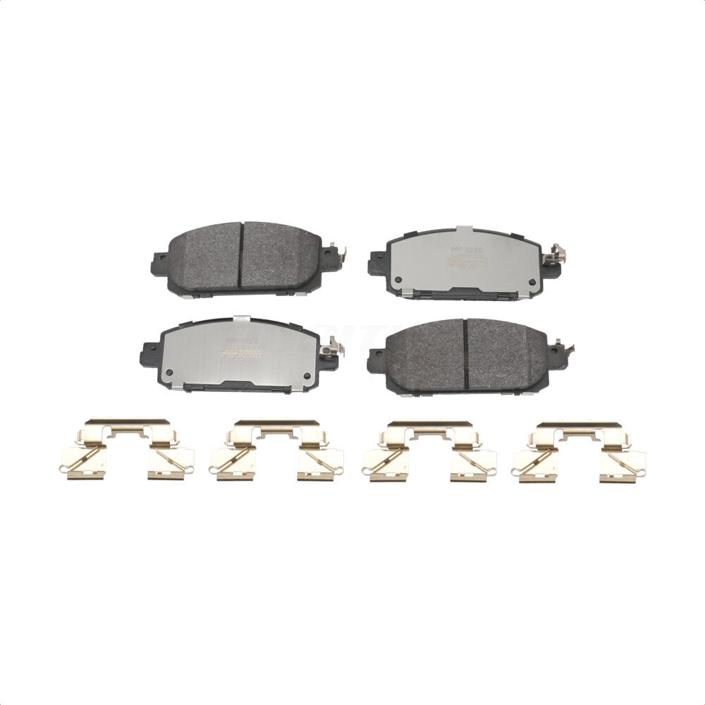 Plaquettes de frein à disque semi-métalliques avant pour Nissan kick Sentra PPF-D2310