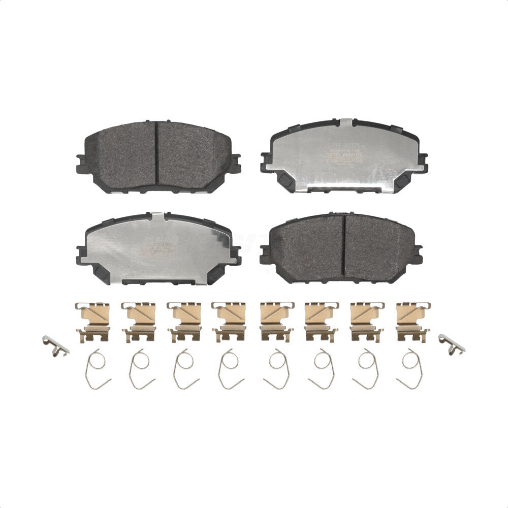 Plaquettes de frein à disque semi-métalliques avant pour Nissan Rogue PPF-D2375