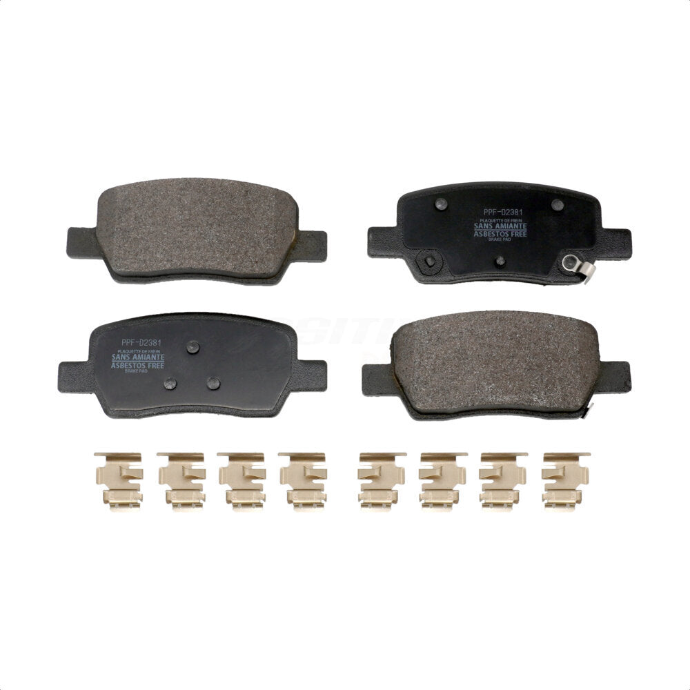 Plaquettes de frein à disque semi-métalliques arrière, pour Hyundai Kia Santa Fe Sorento Carnival