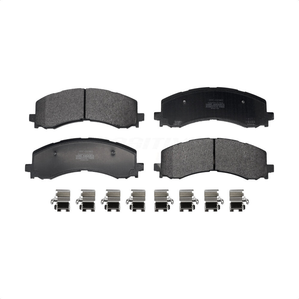 Plaquettes de frein à disque semi-métalliques avant pour Ford F-150 Bronco Lightning Expedition