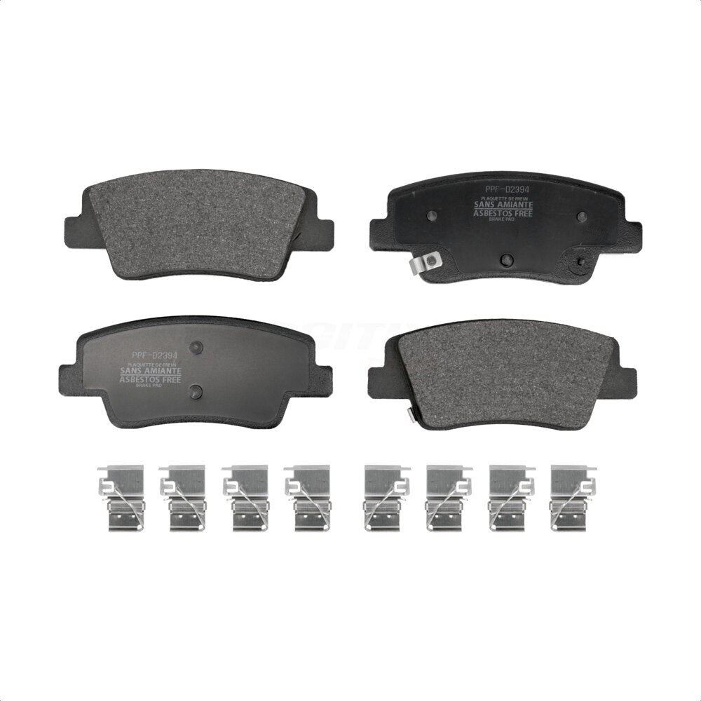 Plaquettes de frein à disque semi-métalliques arrière, pour Hyundai Genesis Ioniq 5 GV70 Kia EV6 6