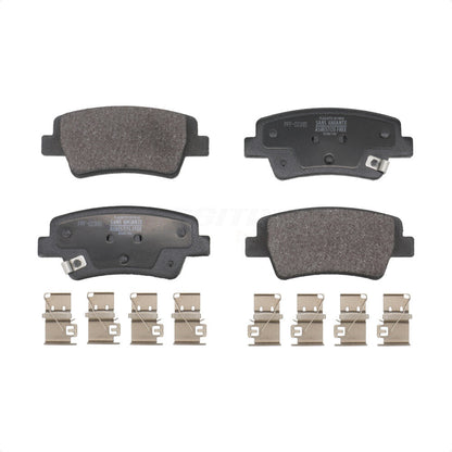 Plaquettes de frein à disque semi-métalliques arrière pour Hyundai Elantra avec stationnement manuel