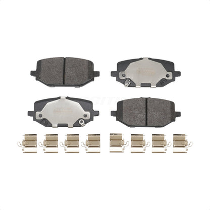 Plaquettes de frein à disque semi-métalliques arrière pour Acura MDX Honda Pilot PPF-D2397
