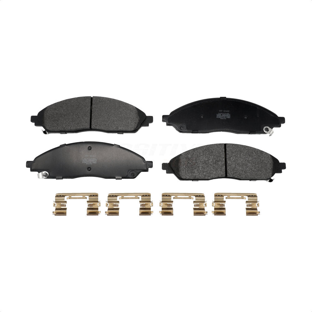 Plaquettes de frein à disque semi-métalliques avant pour Chrysler Pacifica Jeep Grand Cherokee