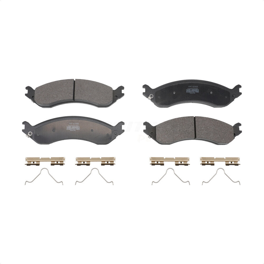 Plaquettes de frein à disque semi-métalliques arrière, pour GMC Chevrolet Savana 2500 Express 3500