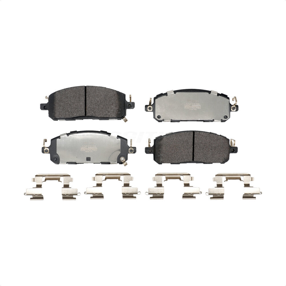 Plaquettes de frein à disque semi-métalliques avant, pour Mitsubishi Outlander Nissan Pathfinder