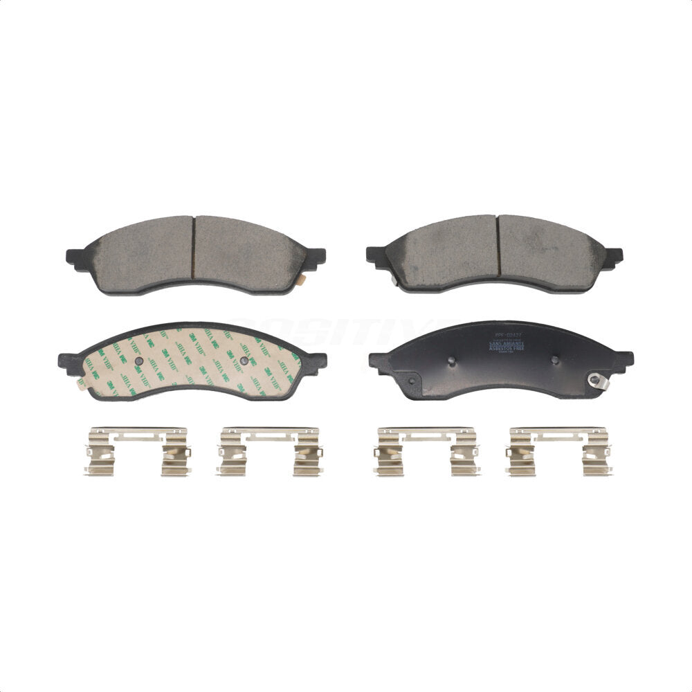 Plaquettes de frein à disque semi-métalliques avant pour Ford Edge Lincoln Nautilus PPF-D2427