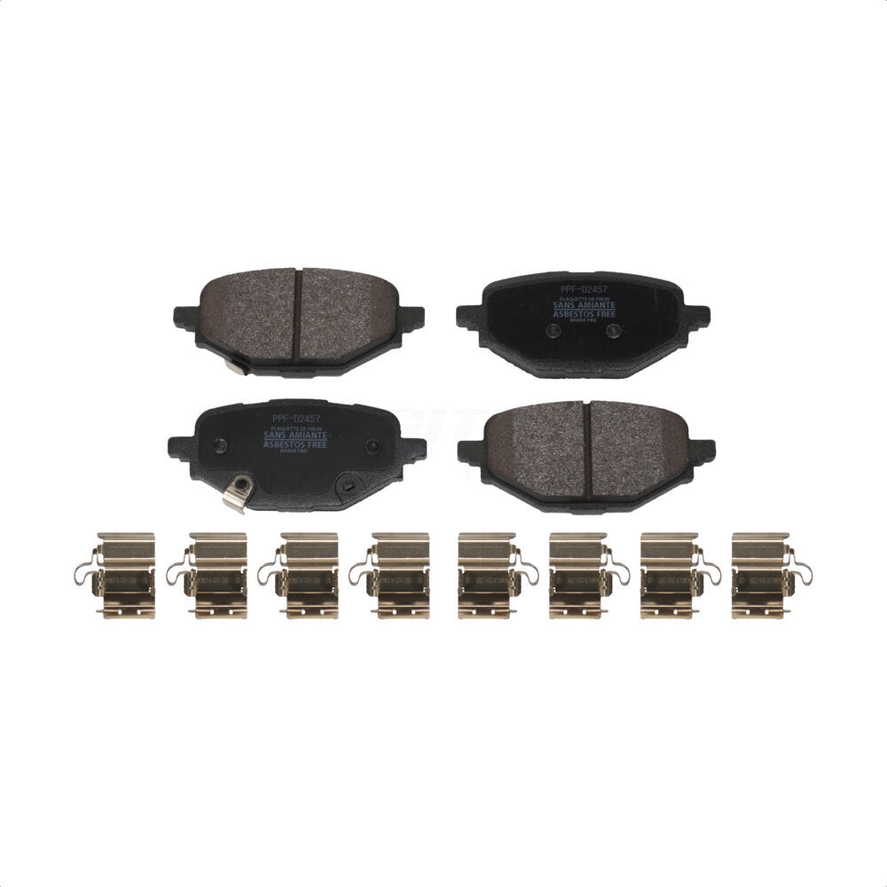 Plaquettes de frein à disque semi-métalliques arrière pour Mazda CX-50 2023-2024 PPF-D2457