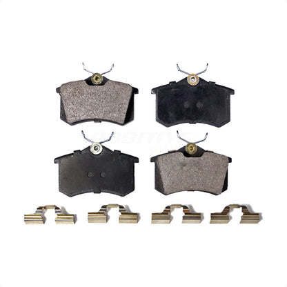 Plaquettes de frein à disque semi-métalliques arrière, pour Volkswagen Jetta Beetle Golf City Audi A
