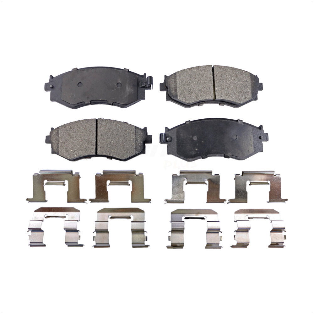 Plaquettes de frein à disque semi-métalliques avant, pour Nissan Sentra 240SX Axxess Stanza G20