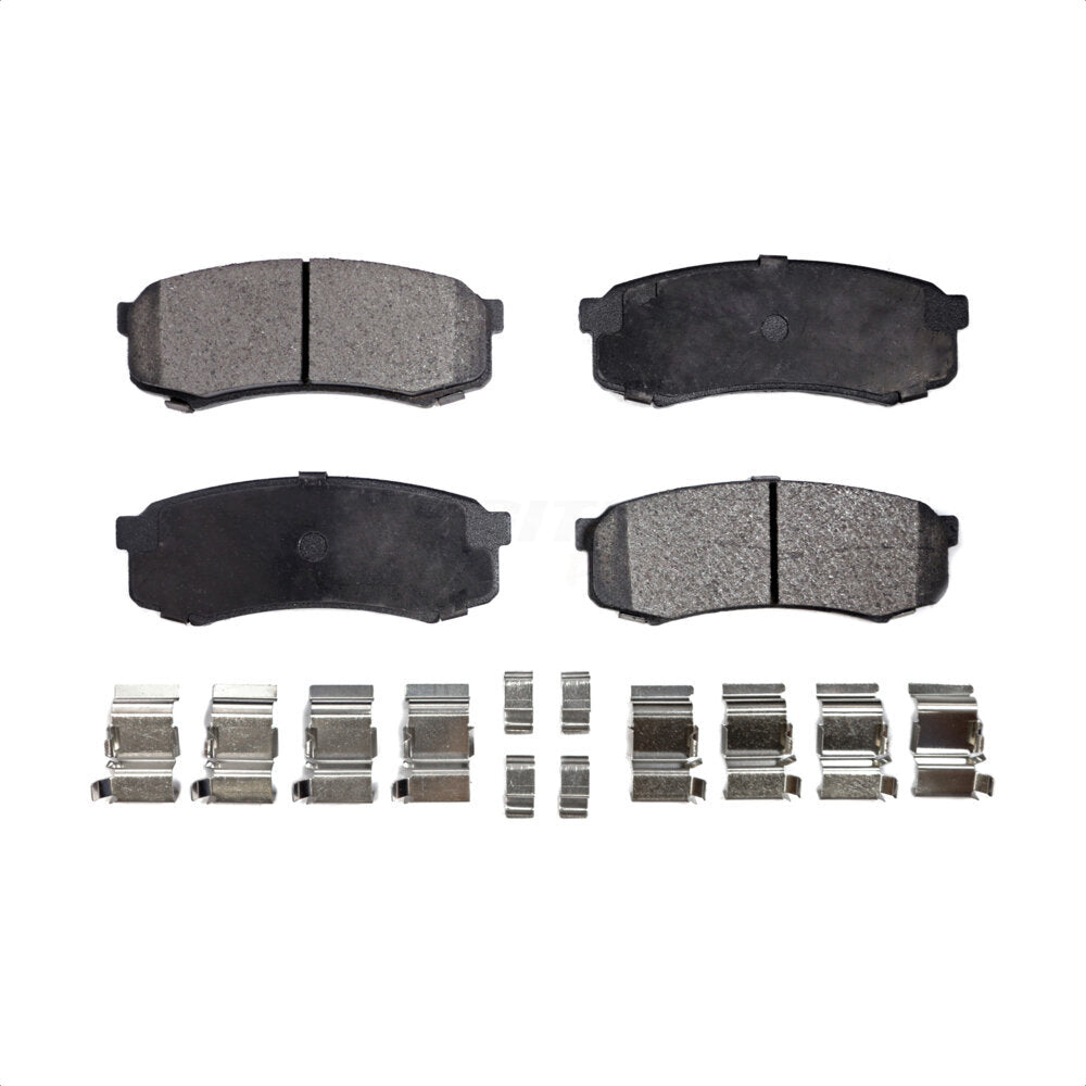 Plaquettes de frein à disque semi-métalliques arrière, pour Toyota 4Runner FJ Cruiser Lexus GX460 C4