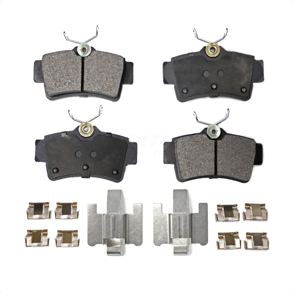 Plaquettes de frein à disque semi-métalliques arrière pour Ford Mustang PPF-D627