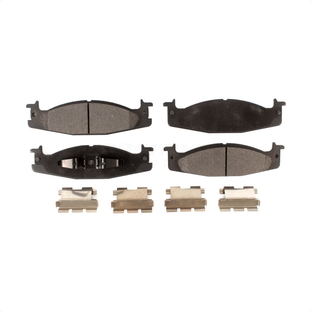 Plaquettes de frein à disque semi-métalliques avant, pour Ford F-150 E-150 Econoline Bronco Club