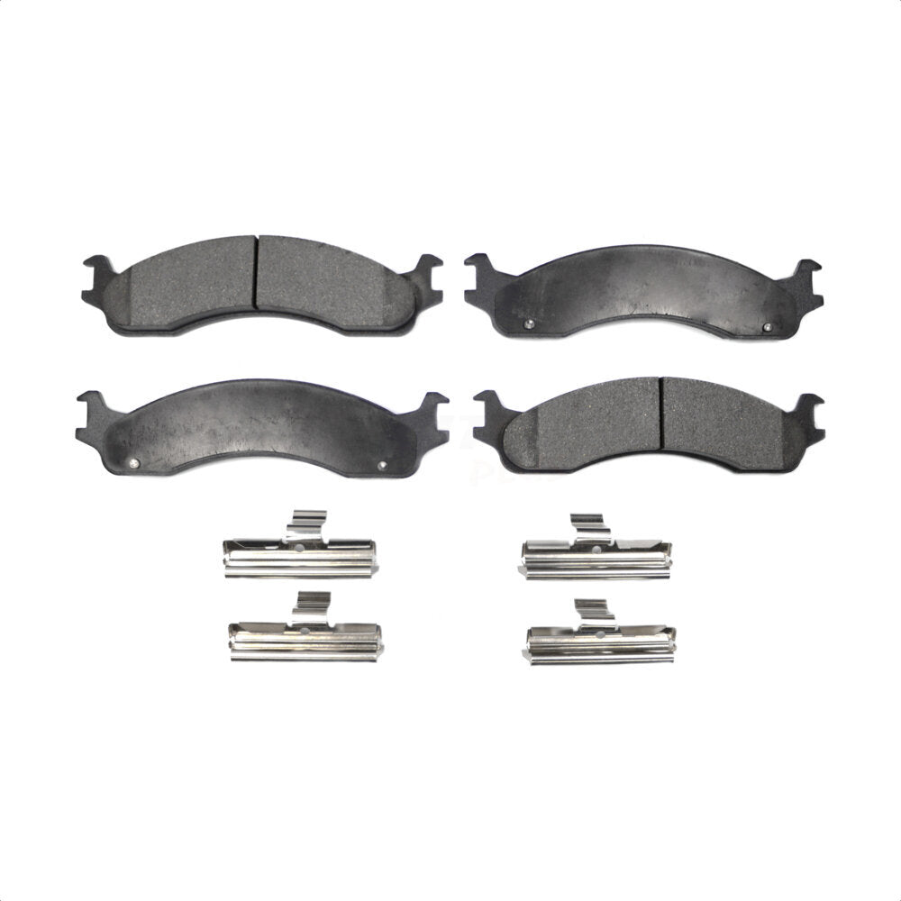 Plaquettes de frein à disque semi-métalliques avant, pour Ford Dodge E-350 Super Duty Ram 2500 HD