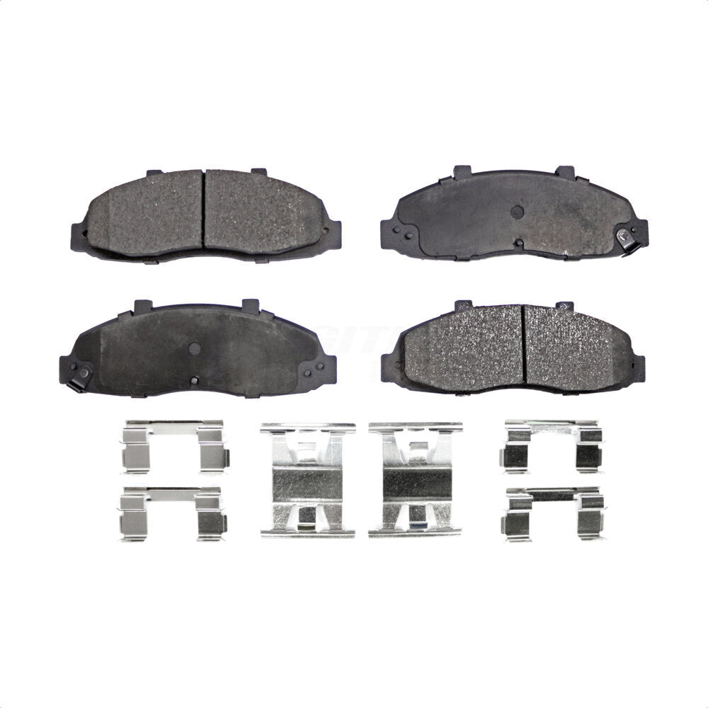 Plaquettes de frein à disque semi-métalliques avant, pour Ford F-150 Heritage Lincoln Blackwood