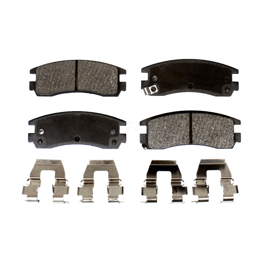 Plaquettes de frein à disque semi-métalliques arrière, pour Chevrolet Impala Buick Pontiac Grand Am