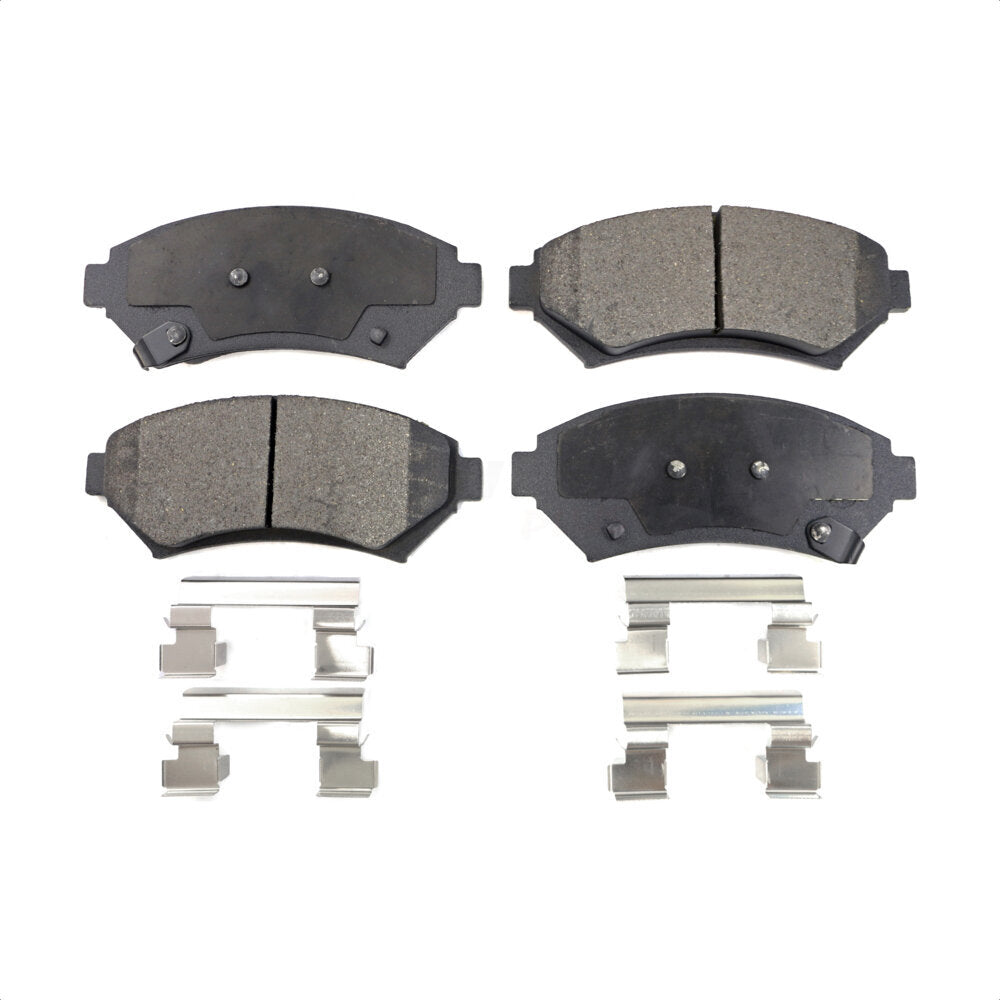Plaquettes de frein à disque semi-métalliques avant, pour Chevrolet Buick Pontiac Impala Montana