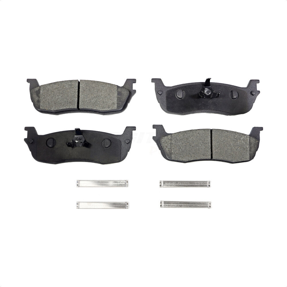 Plaquettes de frein à disque semi-métalliques arrière, pour Ford F-150 Lincoln Town Car F-250 HD