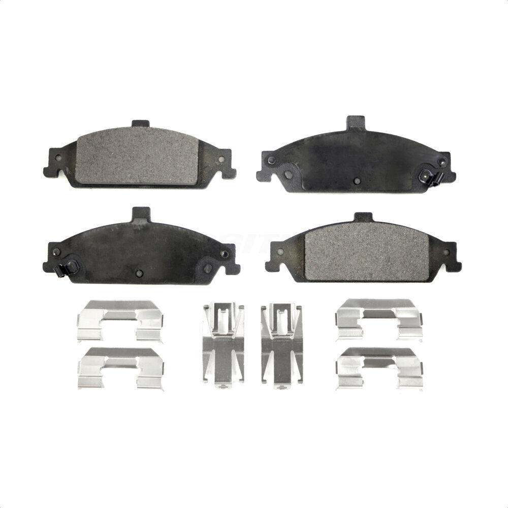 Plaquettes de frein à disque semi-métalliques avant, pour Pontiac Grand Am Chevrolet Malibu Alero