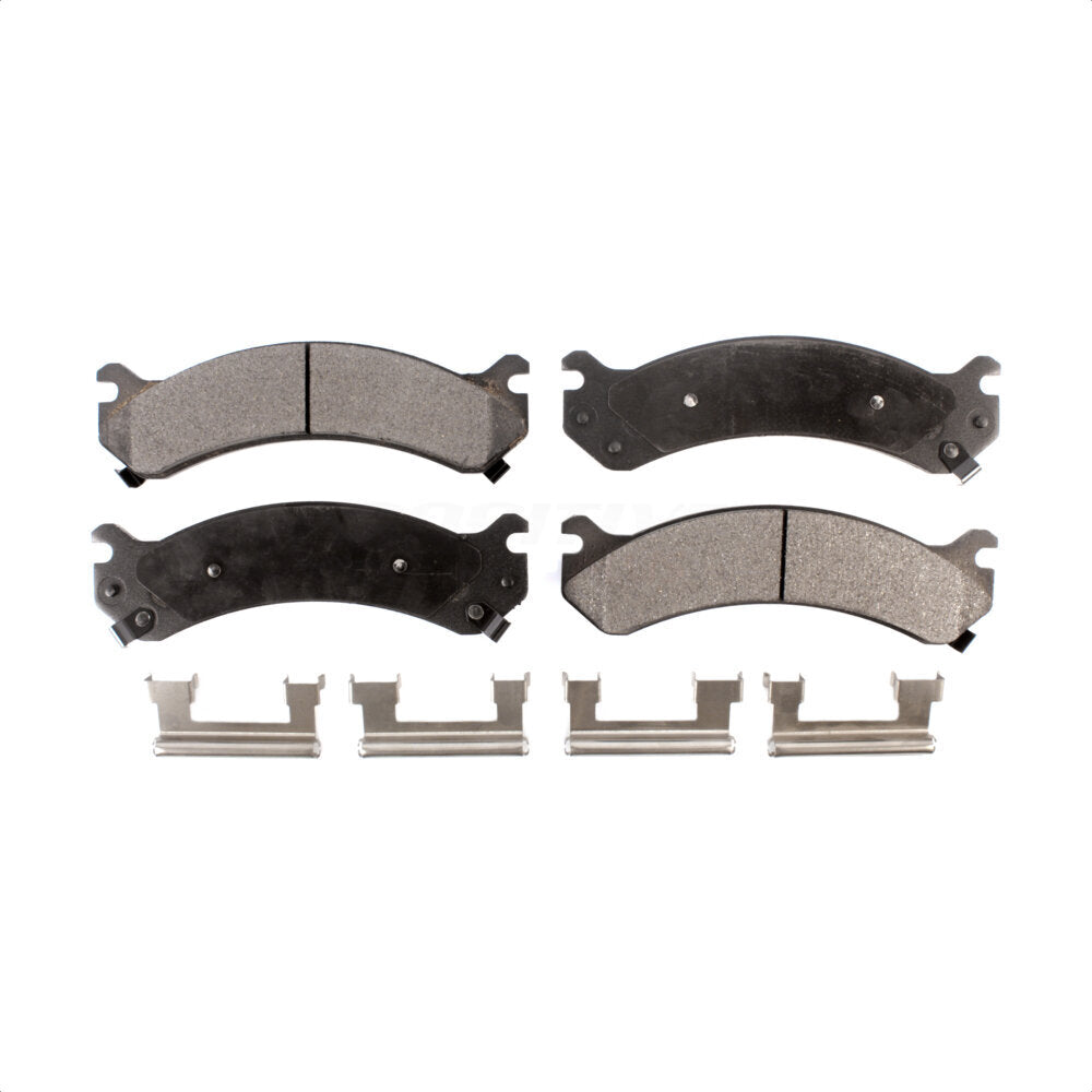 Plaquettes de frein à disque semi-métalliques pour GMC Chevrolet Sierra 2500 HD Silverado Savana