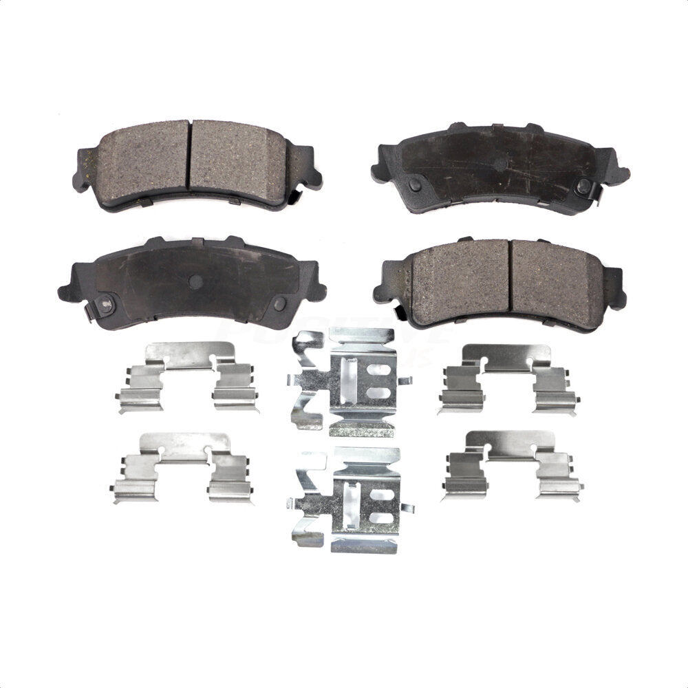 Plaquettes de frein à disque semi-métalliques arrière, pour Chevrolet GMC Silverado 1500 Sierra DTS