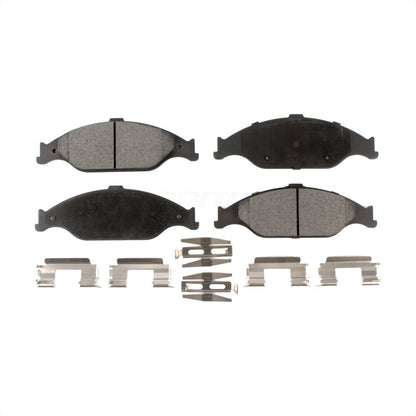 Plaquettes de frein à disque semi-métalliques avant pour Ford Mustang PPF-D804
