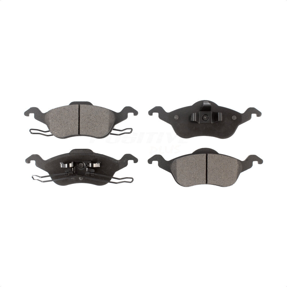 Plaquettes de frein à disque semi-métalliques avant pour Ford Focus PPF-D816