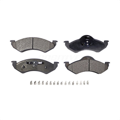 Plaquettes de frein à disque avant semi-métalliques pour Dodge Dakota Durango 2000-2002 PPF-D820
