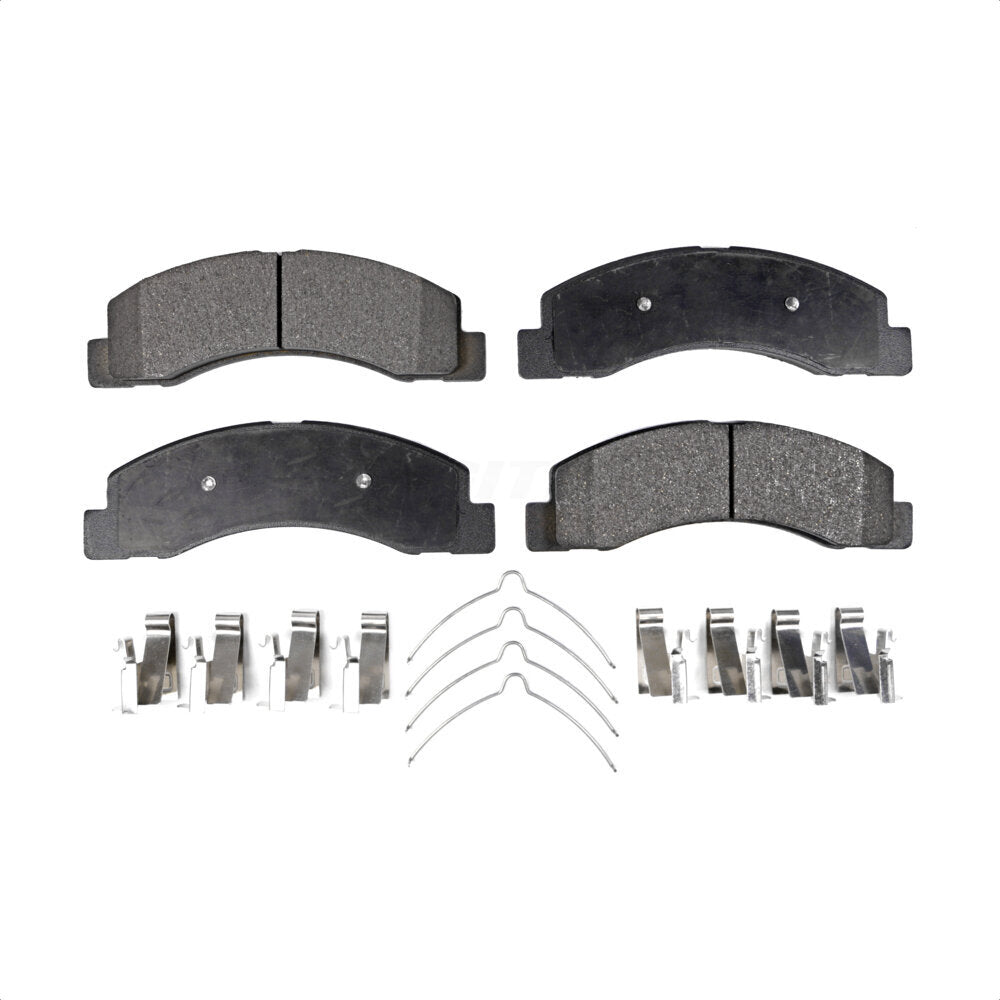 Plaquettes de frein à disque semi-métalliques avant, pour Ford F-350 Super Duty F-250 Excursion