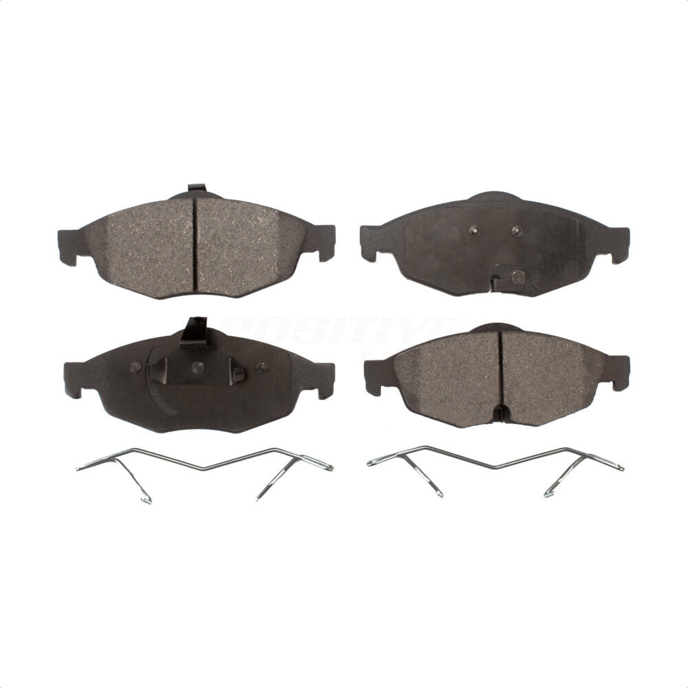 Plaquettes de frein à disque semi-métalliques avant pour Chrysler Sebring Dodge Stratus PPF-D869