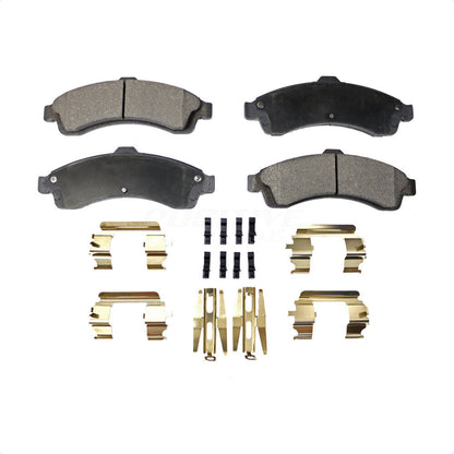 Plaquettes de frein à disque semi-métalliques avant, pour GMC Chevrolet Envoy Trailblazer XL EXT