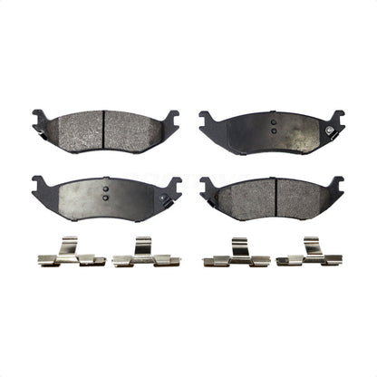 Plaquettes de frein à disque semi-métalliques arrière pour Dodge Ram 1500 PPF-D898