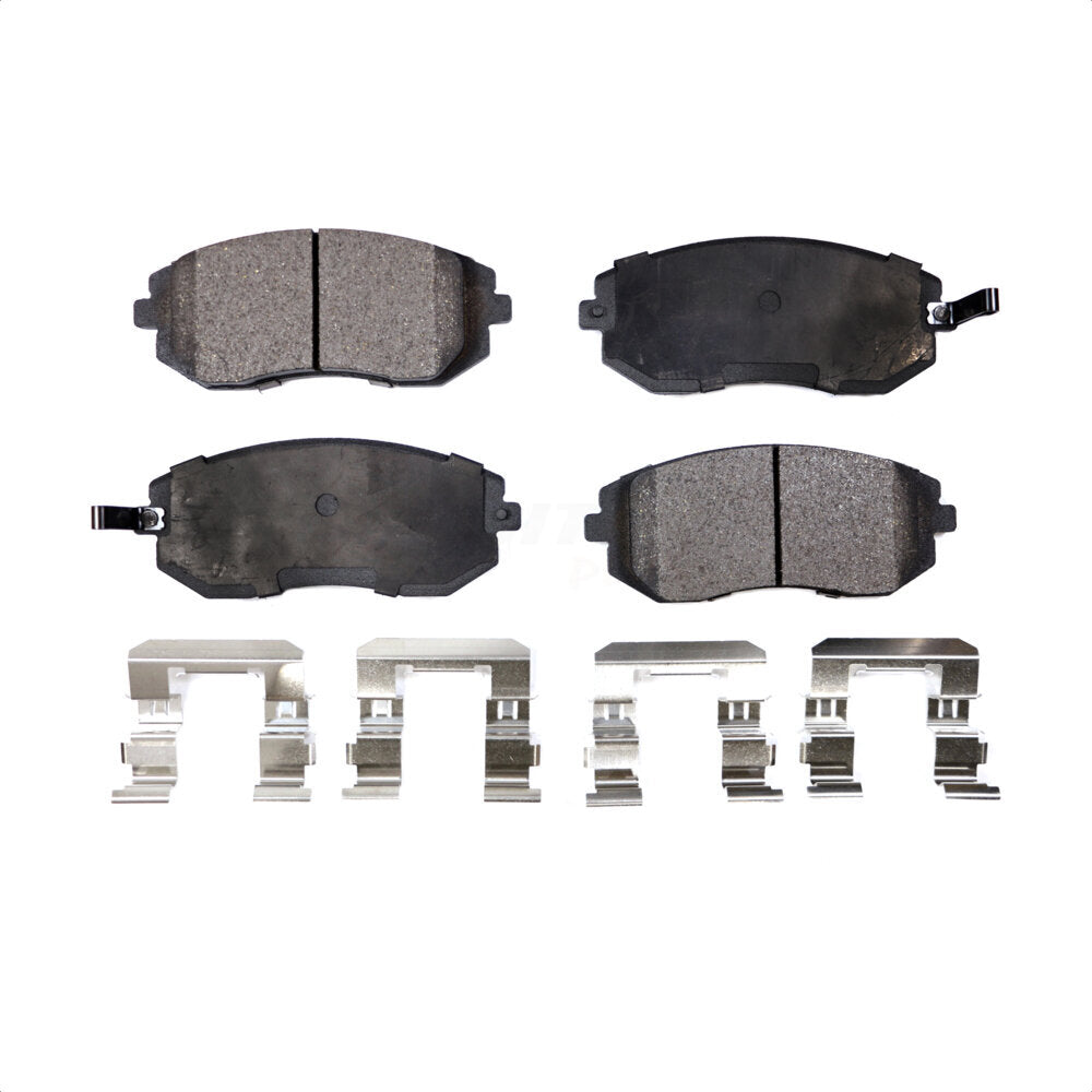 Plaquettes de frein à disque semi-métalliques avant, pour Subaru Outback Impreza Forester Legacy