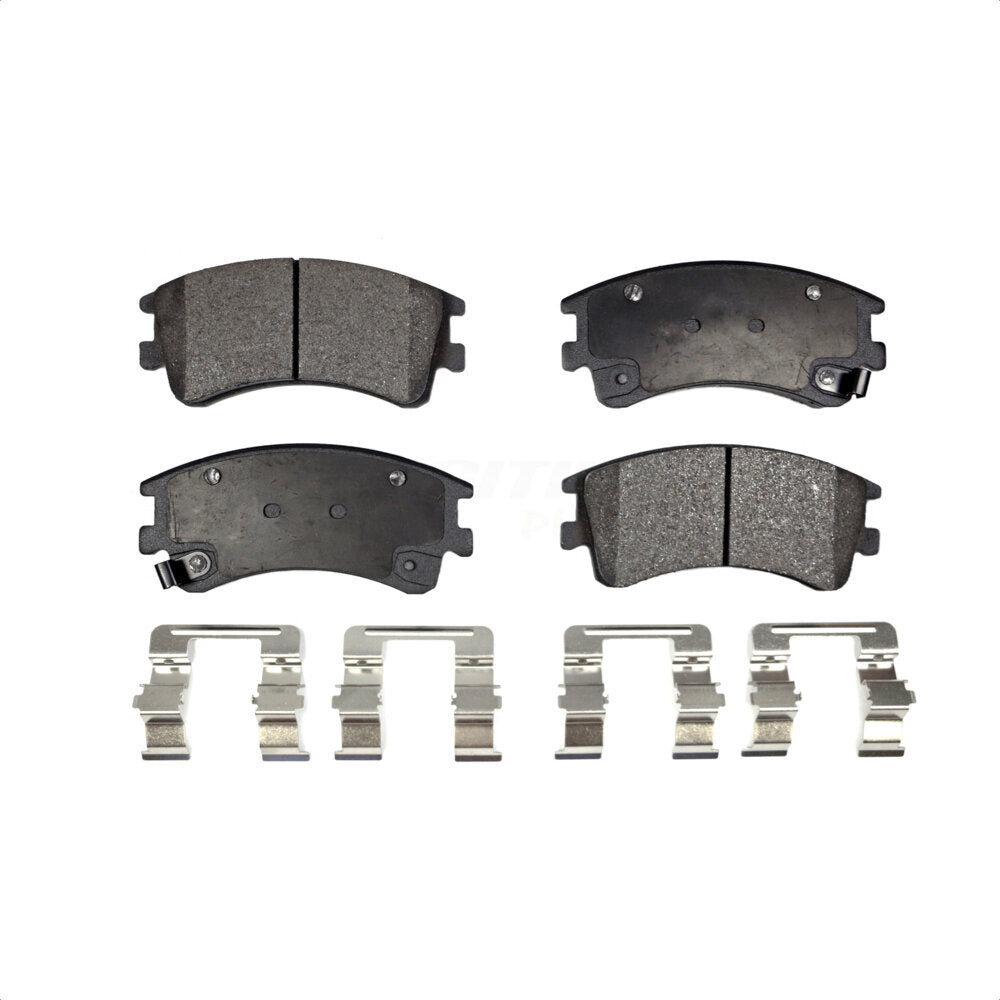 Plaquettes de frein à disque avant semi-métalliques pour Mazda 6 2003-2005 PPF-D957