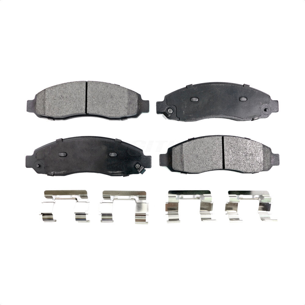 Plaquettes de frein à disque semi-métalliques avant pour Dodge Dakota 2003-2004 PPF-D962