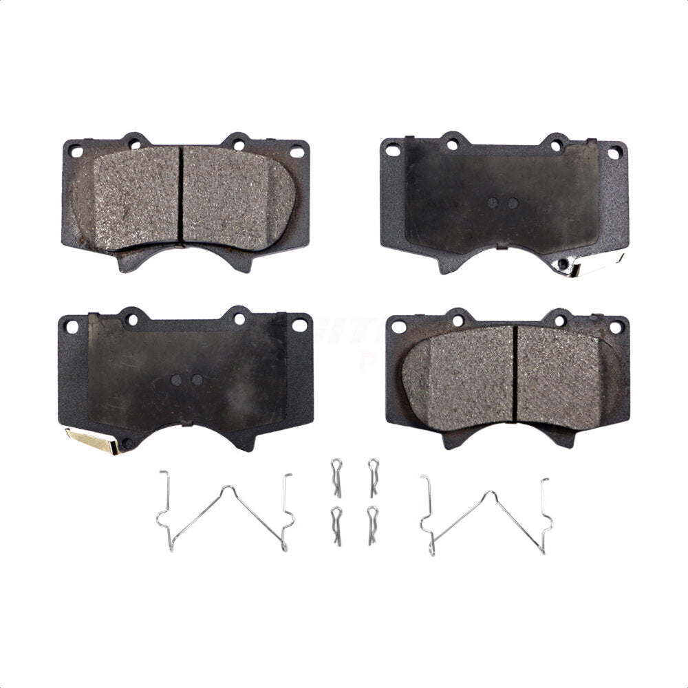 Plaquettes de frein à disque semi-métalliques avant, pour Toyota Tacoma 4Runner Tundra FJ Cruiser