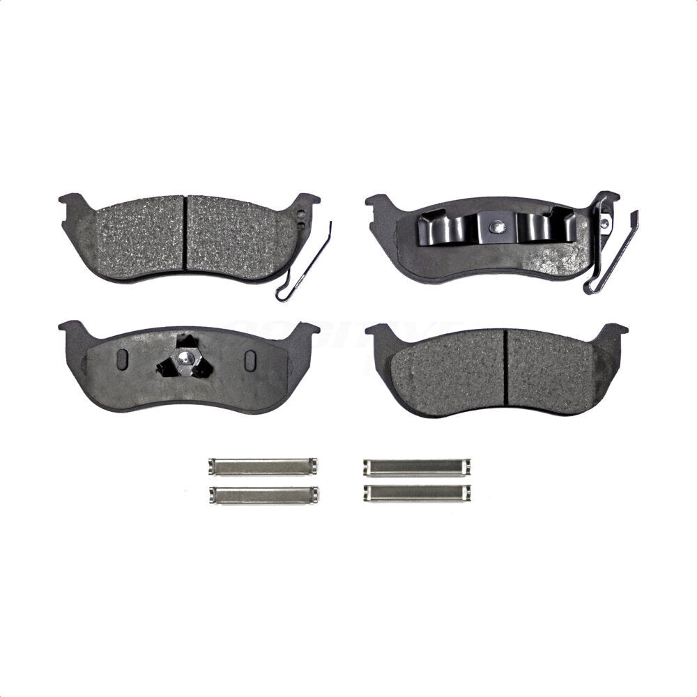 Plaquettes de frein à disque semi-métalliques arrière, pour Jeep Liberty Ford Wrangler Explorer Spor