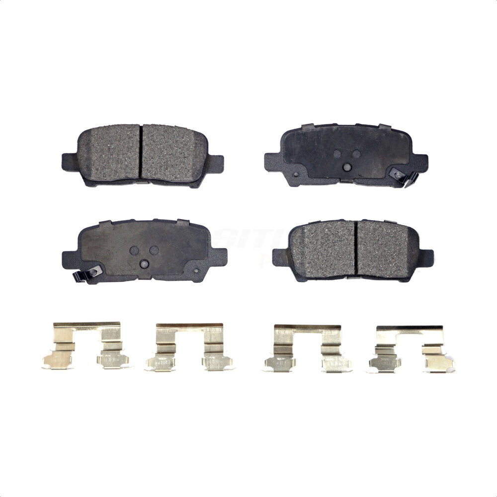 Plaquettes de frein à disque semi-métalliques arrière, pour Chevrolet Impala Buick LaCrosse Pontiac