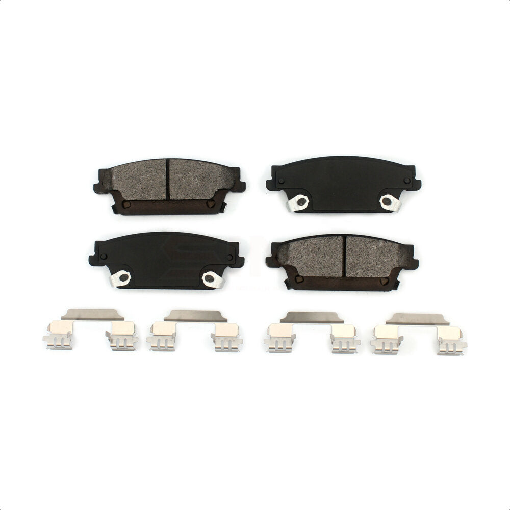 Plaquettes de frein à disque semi-métalliques arrière pour Cadillac CTS SRX STS SIM-1020