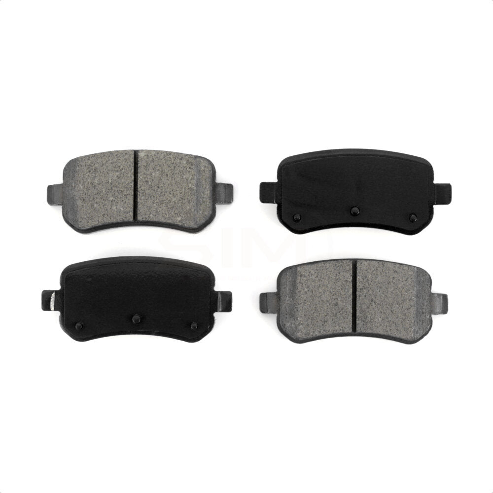 Plaquettes de frein à disque semi-métalliques arrière pour Ford Freestar Mercury Monterey 2004-2007