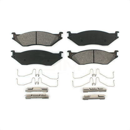 Plaquettes de frein à disque semi-métalliques pour Ford F-450 Super Duty F-550 International F-5