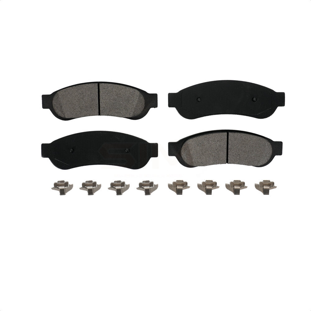 Plaquettes de frein à disque semi-métalliques arrière pour Ford F-350 Super Duty SIM-1067